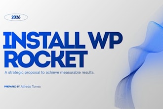 install wp rocket for speed optimization