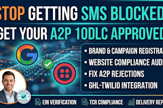 setup gohighlevel, twilio a2p 10dlc registration, SMS compliance expert
