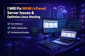 whm cpanel server issues and optimize your linux hosting