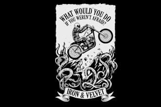design unique creative t shirt and logo design