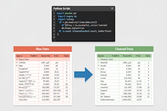 automate excel or CSV tasks with python scripts