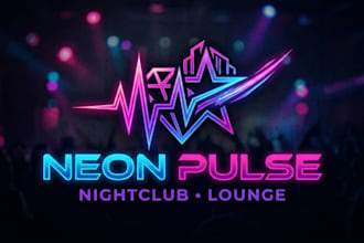 design a modern and eye catching nightclub logo