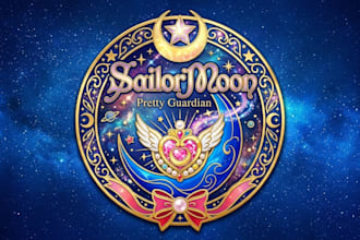 design a magical girl inspired logo