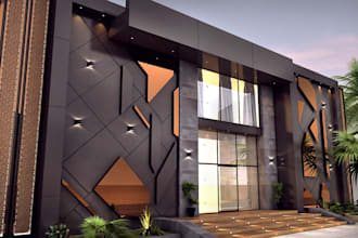 visualize high detailed 3d commercial space, cgi interior and exterior rendering