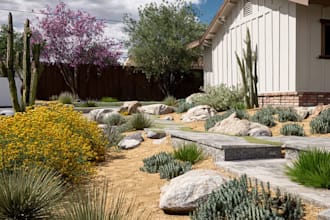 do landscape design, garden design, backyard, pool and terrace