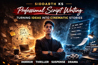 write a interesting story script