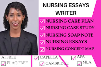 create concept maps on nursing, medical and healthcare