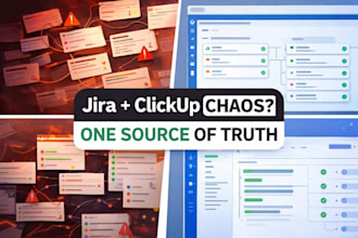 fix your jira  and clickup chaos with a single source of truth system