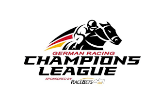 make powerful logo for racing champions league horse racing
