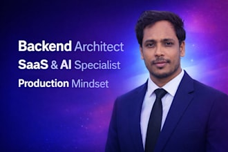 build scalable backend system for your saas or ai startup