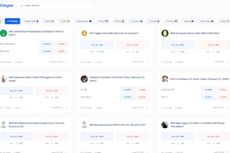 create a prediction marketplace, prediction dapp, polymarket, kalshi, predict ap