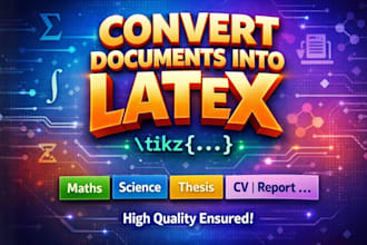 convert any document to latex overleaf