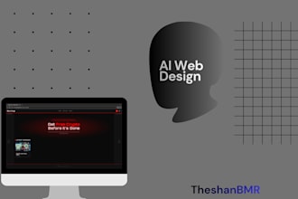 build landing page using ai