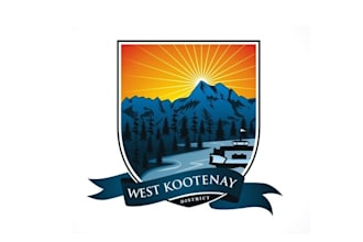 design super west kootenay district team logo