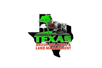 design modern texas brush mulching logo