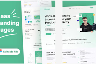 create  responsive landing page website by HTML CSS bootstrap