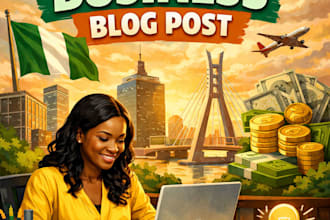 write nigeria business blog post and article