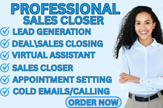 high ticket sales closer sales representative salesperson b2b telemarketing