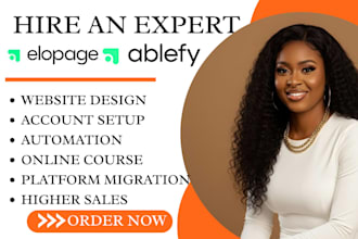 setup elopage automation ontraport online course systeme io  ablefy io and rise