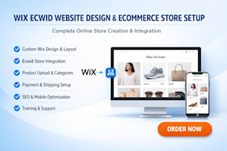 build ecwid website ecommerce store ecwid product listing redesign lightspeed
