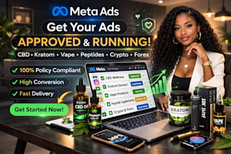 run peptide ads cbd campaign approval smoke ads supplement web marketing