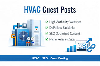hvac guest posts on high authority websites with SEO backlinks
