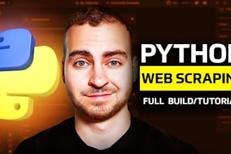 be your expert web scraper, reusable custom web, data mining,  python, map lead