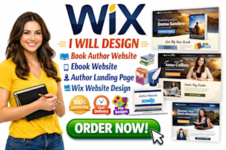 design author book ebook children book wix squarespace wordpress website
