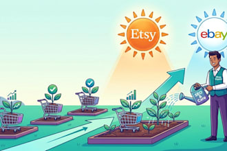 be your expert etsy and ebay store manager and virtual assistant