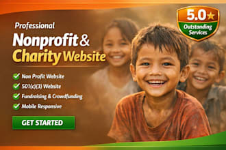 do wix non profit website, wix landing page, charity website, wix website expert