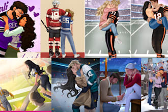 do romance book cover art illustration sport romance illustration mafia romance