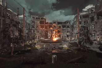 design 3d game environment, unreal engine 5 and unity level design for aaa game