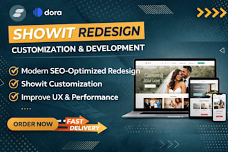 redesign showit website redesign showit customization and SEO development