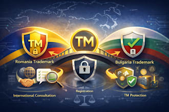 file trademark in romania bulgaria and handle international consultation