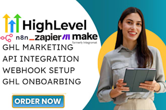 gohighlevel marketing, go highlevel api, webhook integration, ghl onboarding