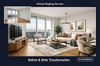 virtually furnish and stage your empty property photos faster