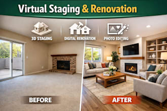 transform empty homes with virtual staging and renovation for your listing
