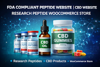 build peptide website, research peptide store, nutracueutical, saarms store