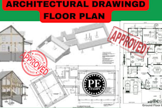 draw and review architectural plans for permit approval
