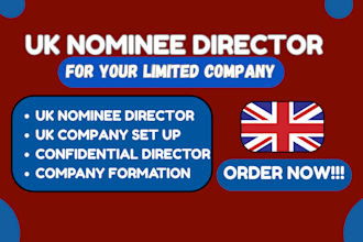 offer trusted UK nominee director for non residents company owners