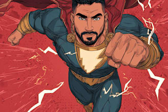 create you as a custom superhero character
