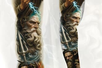 create a realistic realism tattoo designs for you
