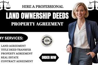 draft land ownership deeds property sales agreement real estate contract