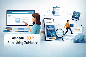 help you publish your book on amazon KDP step by step