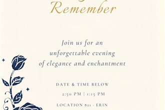 design aesthetically pleasing cards and invitations