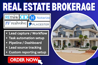 rethink crm realvolve notarize salesmate chime  placester real estate automation