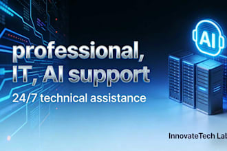 provide IT support on many aspects please check my pages for more details