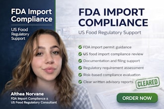 do fda import permit, food import permit, fda import compliance, US food import