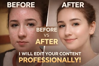retouch and transform your photos professionally