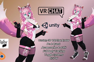 do vrchat avatar vrc avatar furry anime nsfw avatar rigging avatar commission